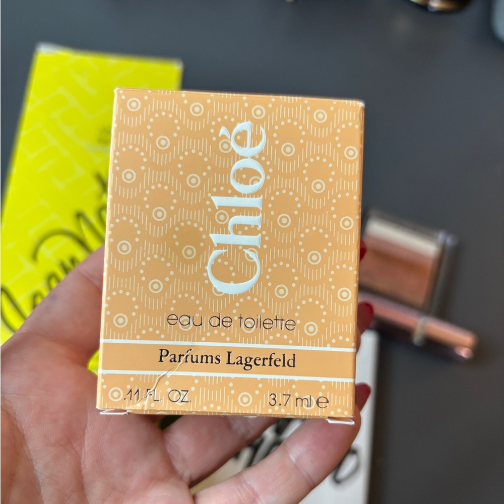 Chloe Parfumes Vintage Travel Size with Box